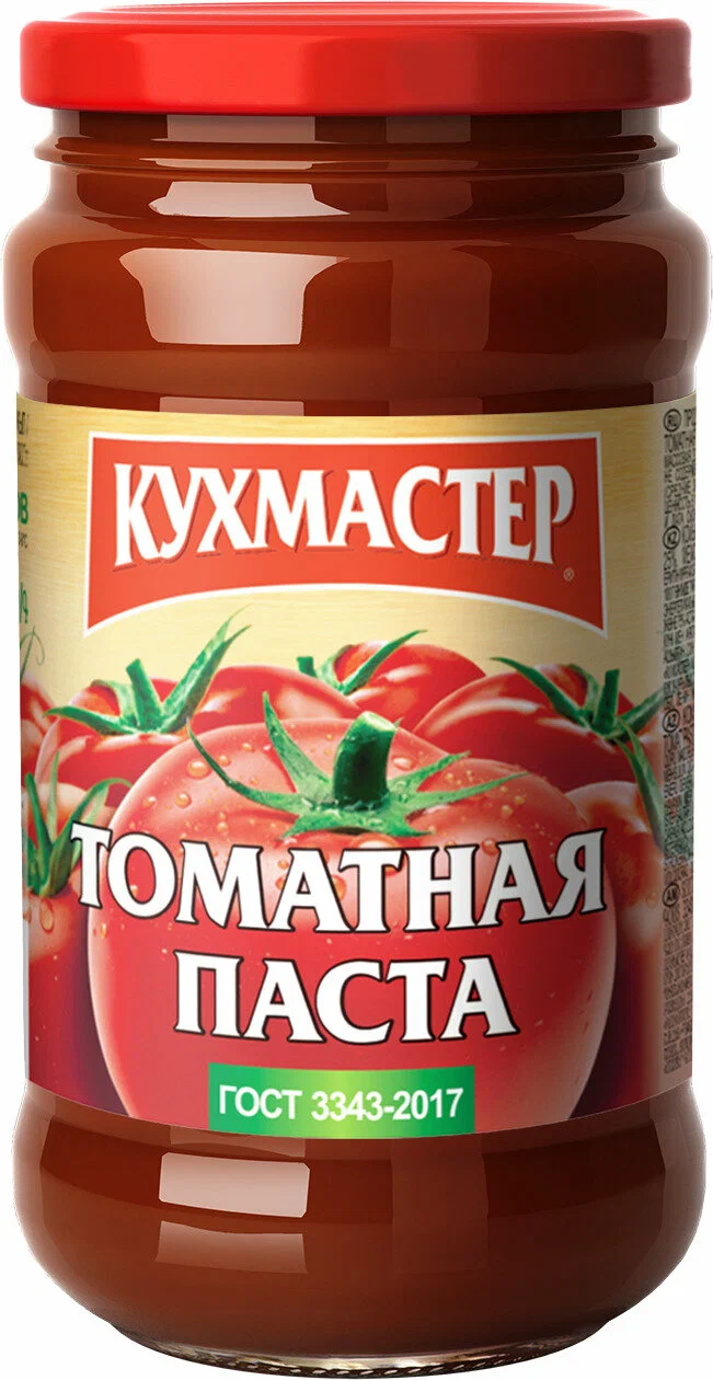 Томатная паста Кухмастер ГОСТ 400г