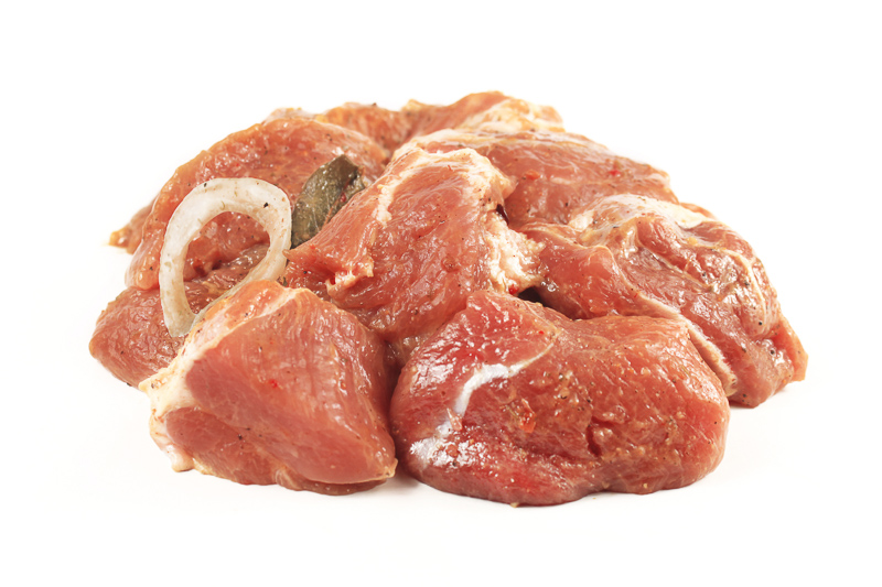 Мясо для жаркого по-домашнему из свинины охл в/у Дмитрогорский продукт 
