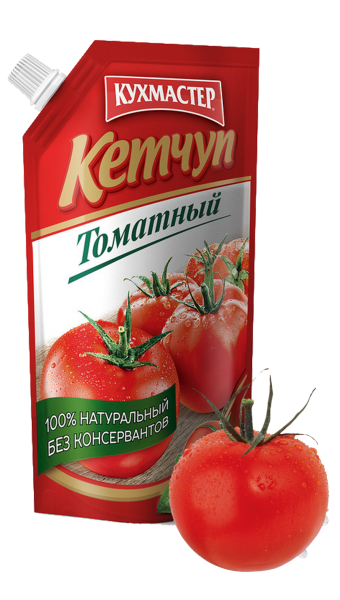  Кетчуп Томатный 350г д/п Кухмастер 