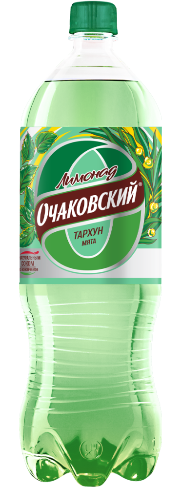 Лимонад Очаковский Тархун мята безалк. с/г 1,5л
