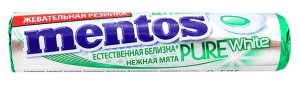 Жевательная резинка Ментос Нежная мята ролл 16г