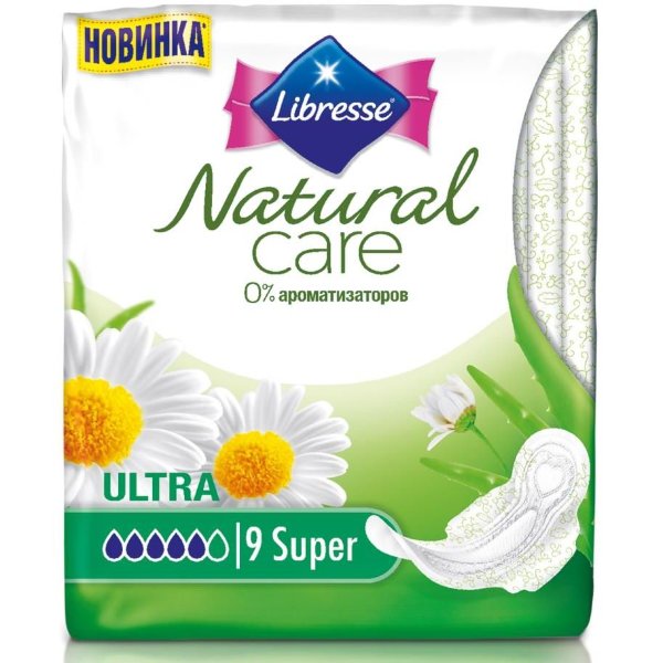   Libresse Natural Ultra Super 9    