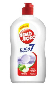 Средство д/посуды Пемолюкс Яблоко гель 450г
