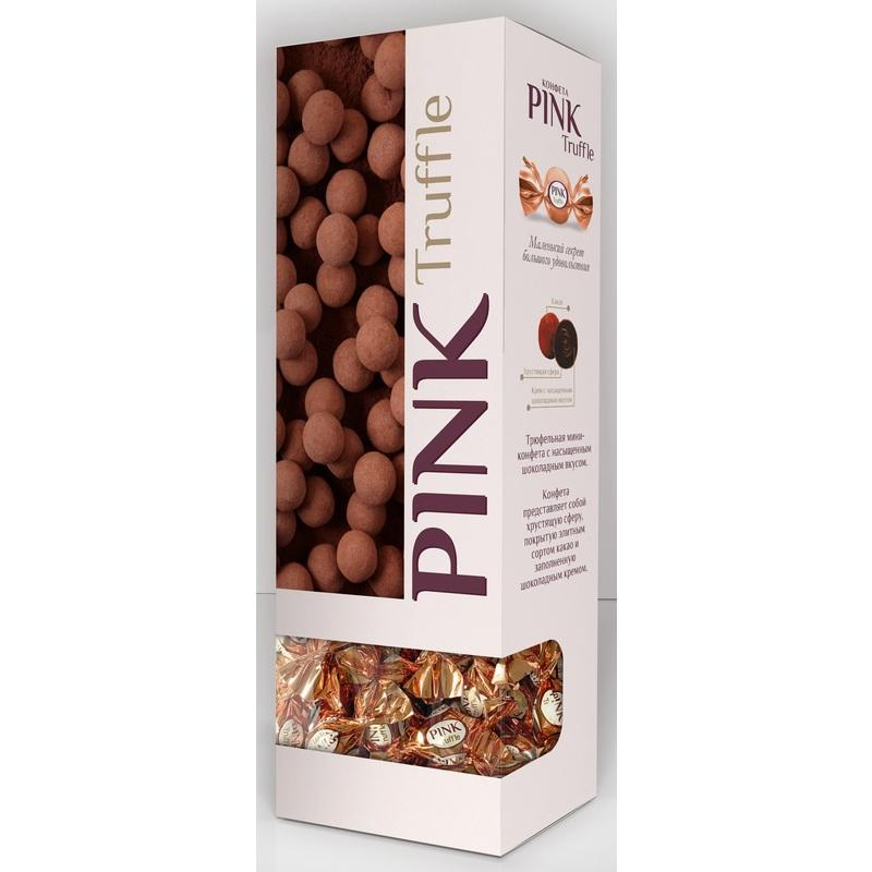  Шоколадный набор PINK Truffle 163г Сл.Орешек 