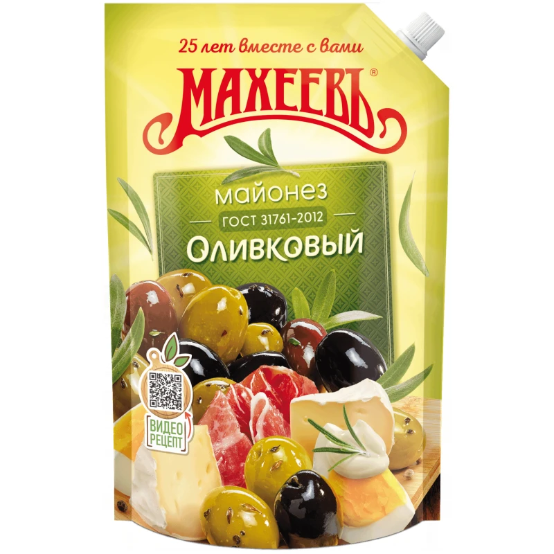 Майонез Махеев Оливковый 50,5% 770-800мл