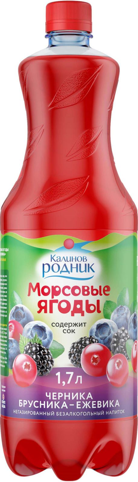  Напиток безалкогольный Калинов Морсовые Ягоды Черника-Брусника-Ежевика 1,7л 