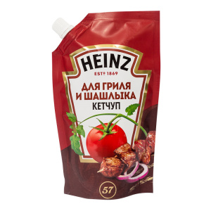 Кетчуп Хайнц Для гриля и шашлыка 320г сашет