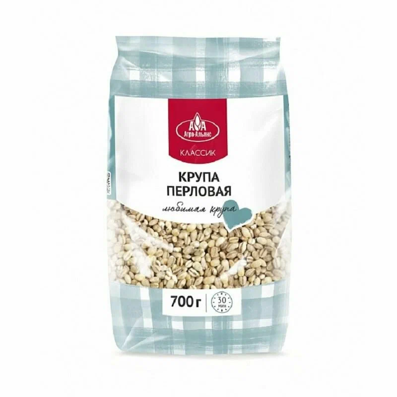 Крупа Перловка 700г Агро-Альянс