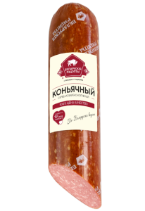 Колбаса Сервелат Коньячный в/к вес. Беларусь