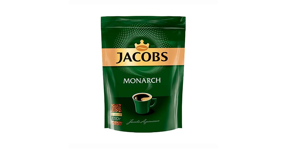 Кофе  Якобс Монарх 130г м/у