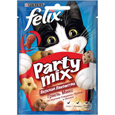  Корм для животных Феликс Party Mix Гриль микс 20г 