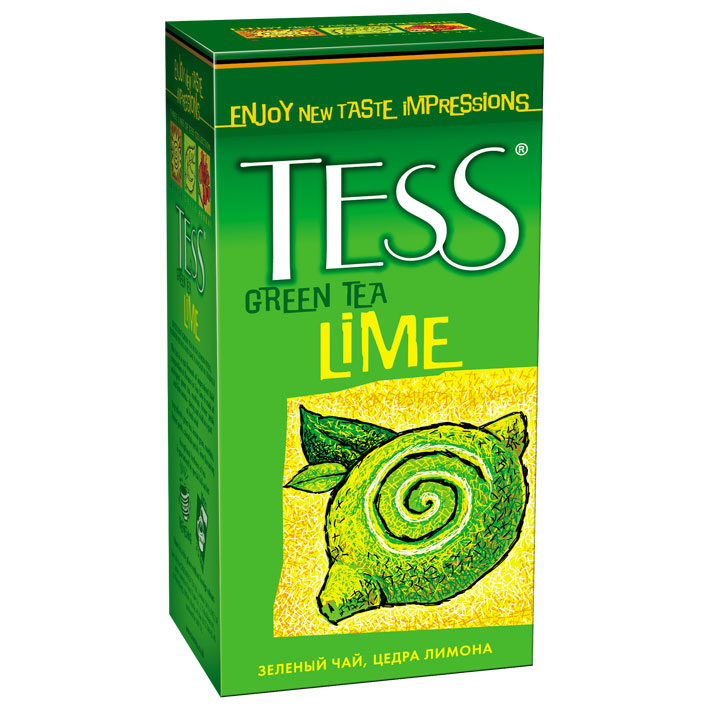  Чай пак.Tess Lime green 1,5г*25п 596 