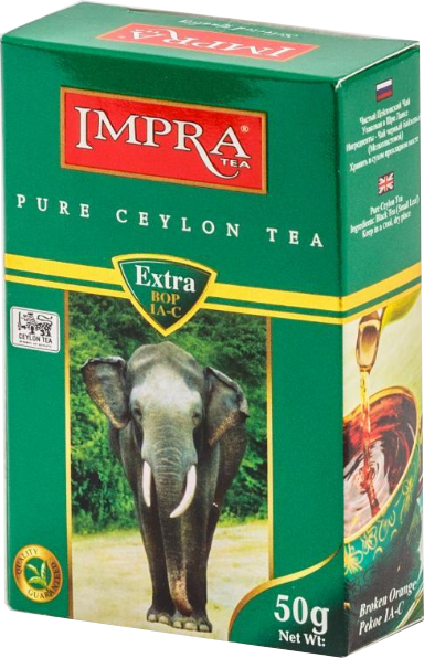  Чай Импра в зеленая пачка 50гр. мелколистовой 
