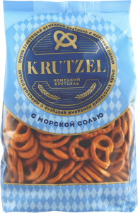 Печенье Крендельки Krutzel Бретцель с солью 250г КДВ