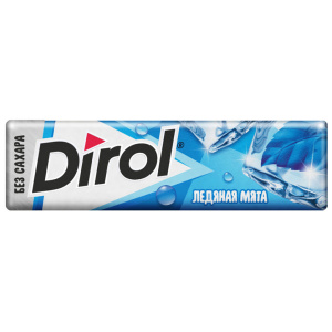 Жевательная резинка Dirol Ледяная Мята 13,6г