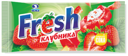  Мороженое FRESH клубника эскимо  80г ЗМЖ 608 