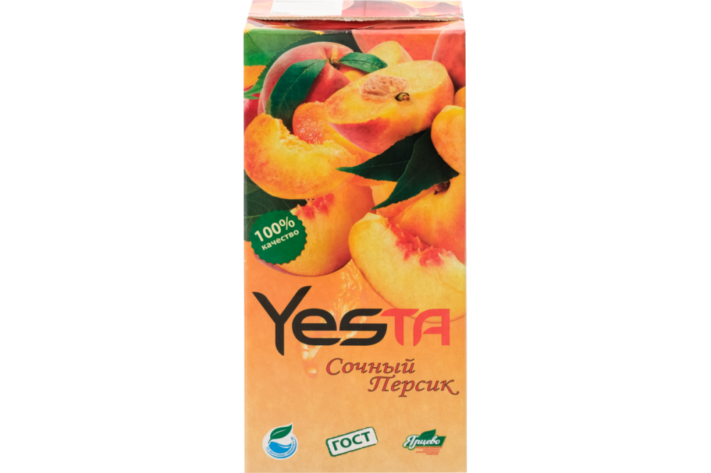Сок Персиковый восстановленный Yesta 1л