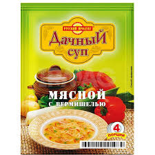  Суп дачный Мясной с вермишелью 60г Руский продукт 