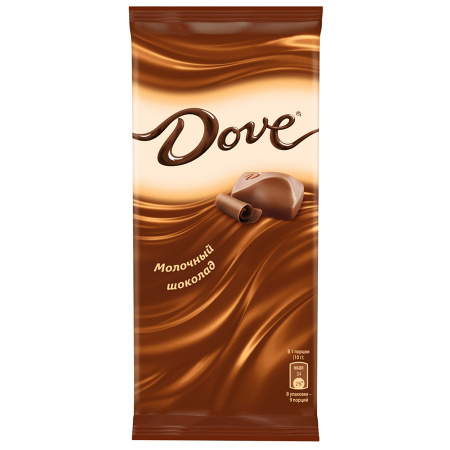  Шоколад молочный DOVE 90г 