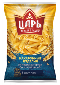 Макаронные изделия Перья Царь гр А 400г Союзпищепром