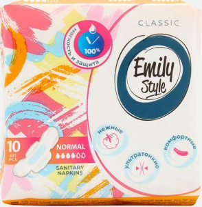 Прокладки женские Emily Style Classic 10шт NORMAL