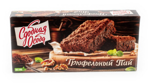 Пирог шоколадный Трюфельный пай 380г Черемушки
