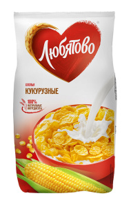 Хлопья Кукурузные 300г Любятово