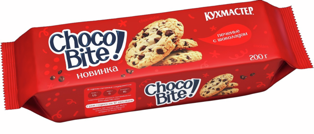 Печенье сдобное Chcobite 200г Кухмастер