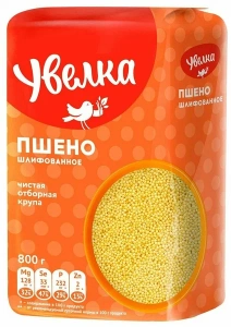 Крупа Пшено шлифованное 800г Увелка