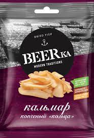 Перуанский кальмар филе кольца BEERKa 18г БМ318