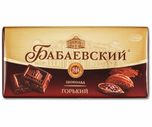 Шоколад Бабаевский горький 75г ОК