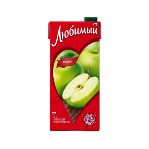 Нектар Любимый яблоко 0,95л