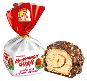 Конфеты Маленькое чудо сливочное вес. Славянка