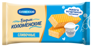 Вафли Сливочные 200г Коломна