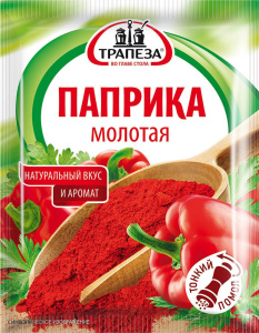 Приправа Паприка молотая 15г Трапеза