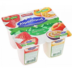  Йогурт Альпенленд фрукт. персик-маракуйя 0,3% 320г(12) БЗМЖ 