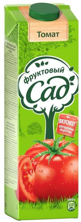  Сок Фруктовый сад томатный 0,95-1л  