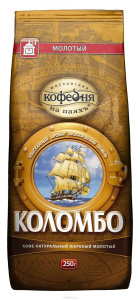 Кофе мол. КОЛОМБО 250г МКП