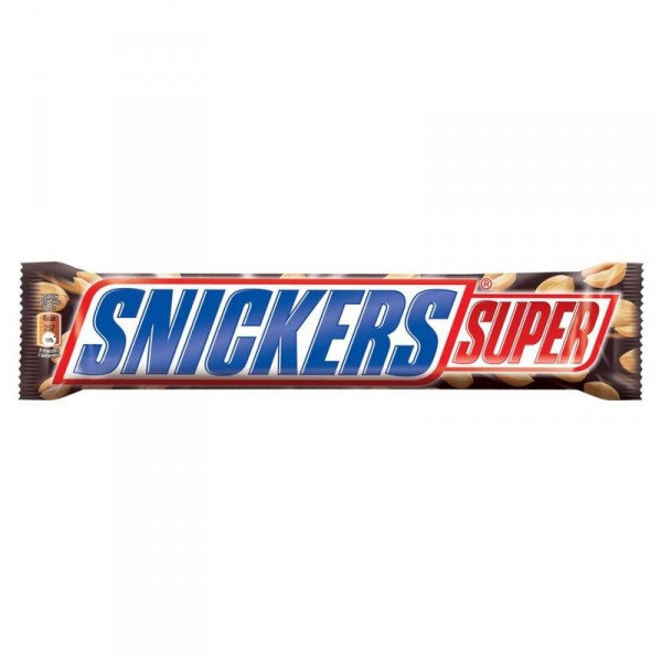  Шоколадный батончик Сникерс Супер 95-101г 