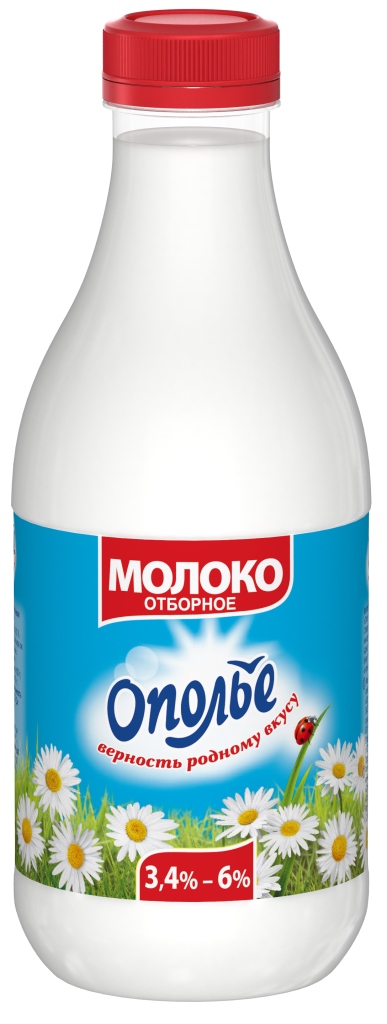  Молоко отборное "Ополье"  0,93л  ПЭТ БЗМЖ 
