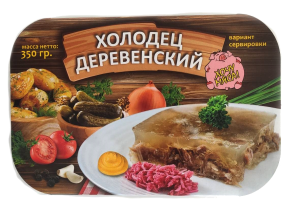 Холодец деревенский 350 гр.Мясная коллекция