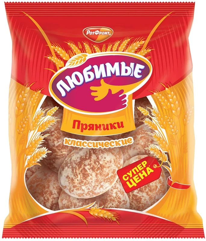 Пряники Любимые классические 400г 