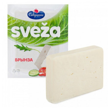  Сыр мягкий  Свежа Брынза нежная 45% ст/п/п 250 г 