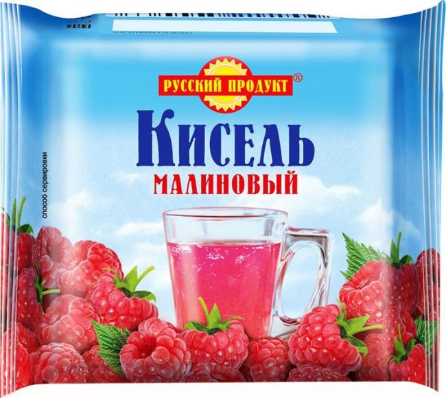  Кисель Малиновый 90г Русский продукт 
