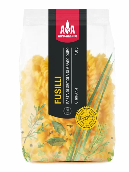 Макаронные изделия Спираль 450г Агро-Альянс