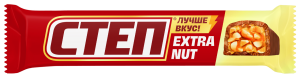 Батончик глазированный Степ Extra Nut 47г