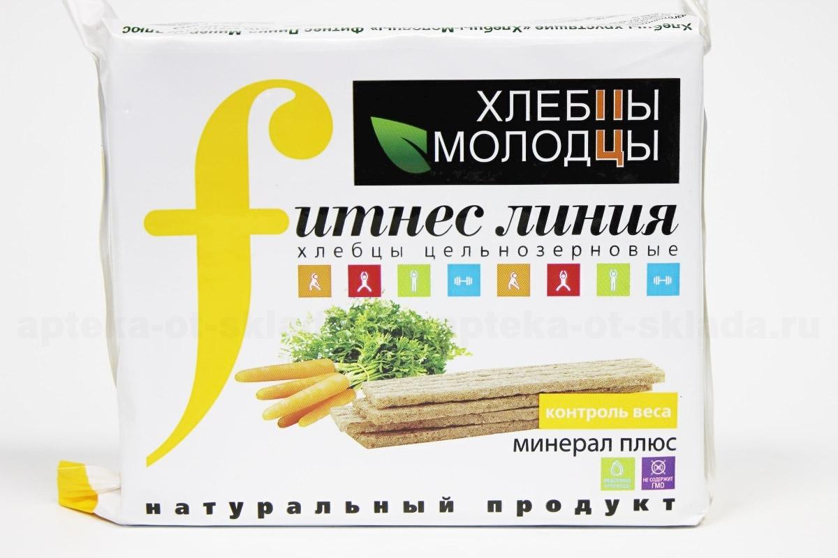  Хлебцы Молодцы-Фитнес Минерал 100г 