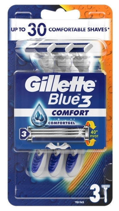    Gillette Blue3 Comfort 3 