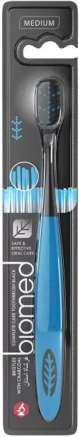 Зубная щетка Splat Biomed Black с угольн. покрытием