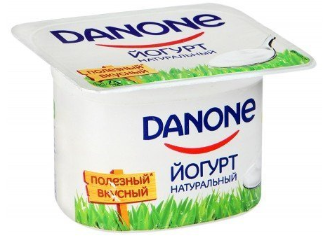  Данон йогурт 110г натур. БЗМЖ 